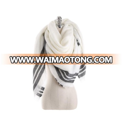 Factory european style blanket cashmere shawl scarf